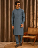 The Signature Sea Green Kurta Pajama For Men's
