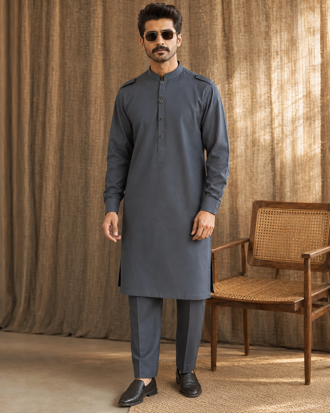 Karimi Royal Finish, Men's Stitched, Small to Large RF-0001