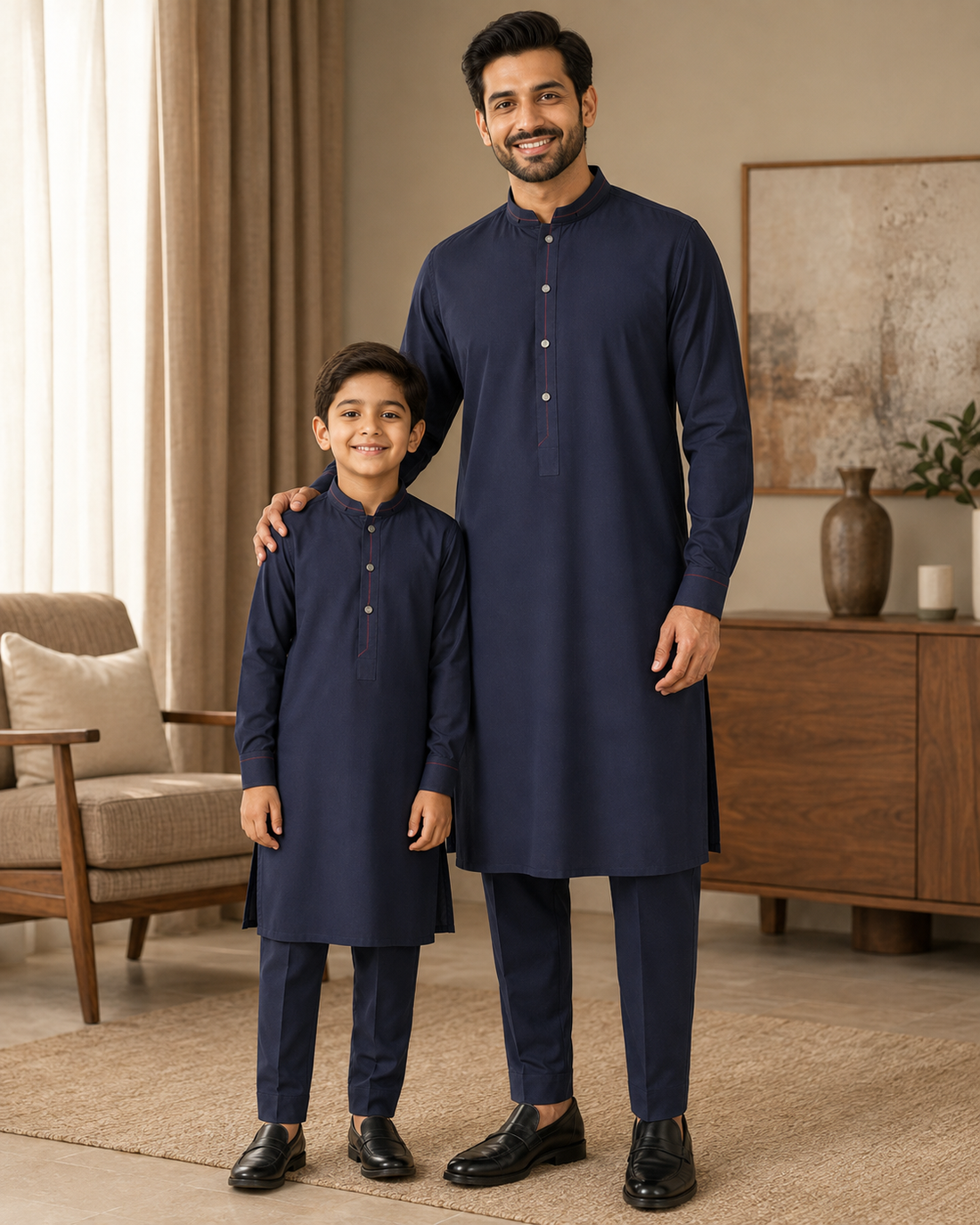 Karimi UL Luxury Blended Classic Fabric , Traditional Stitched Suit Men's UL-0007