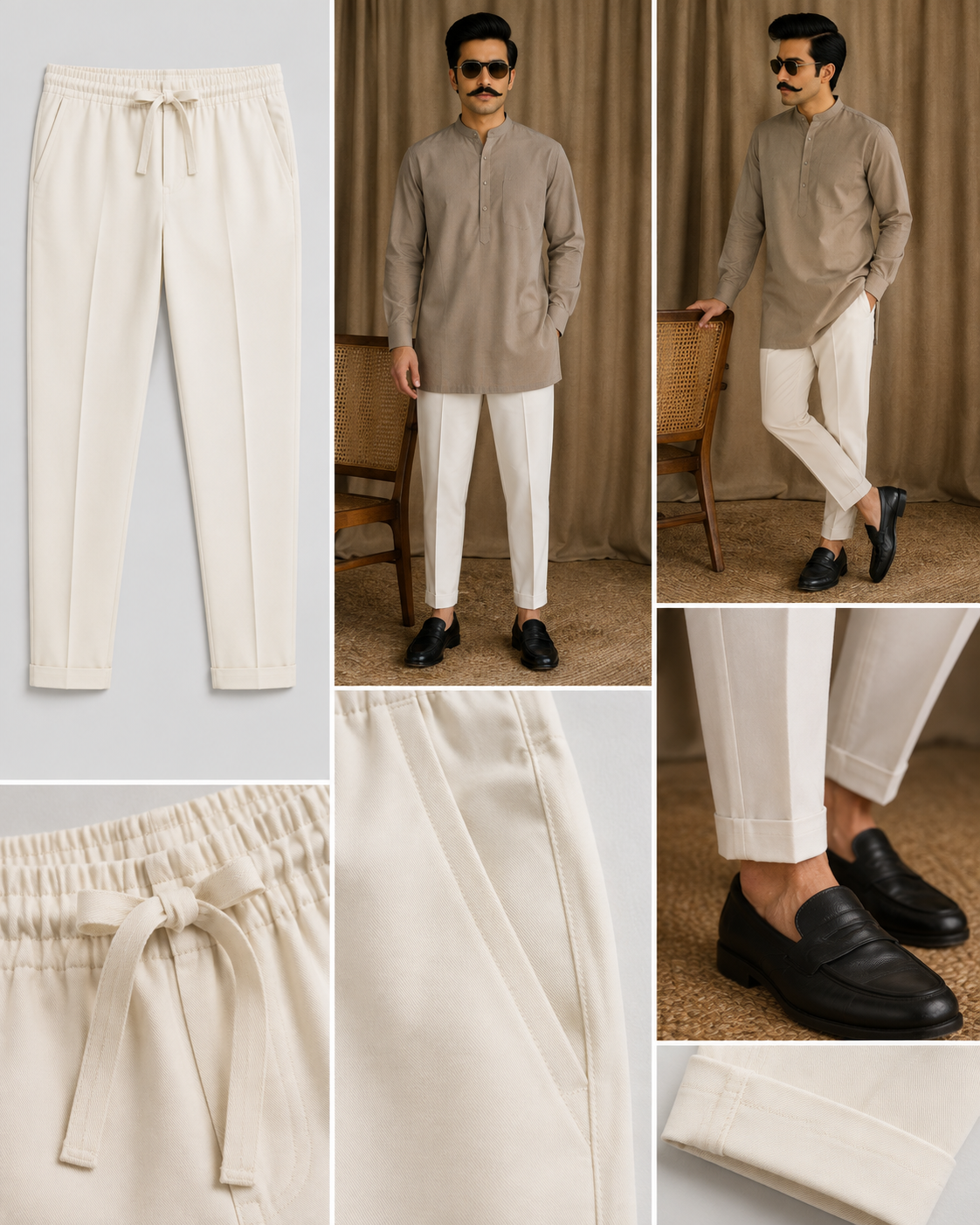 Comfy cotton pajama for men - Karimi Mens Wear